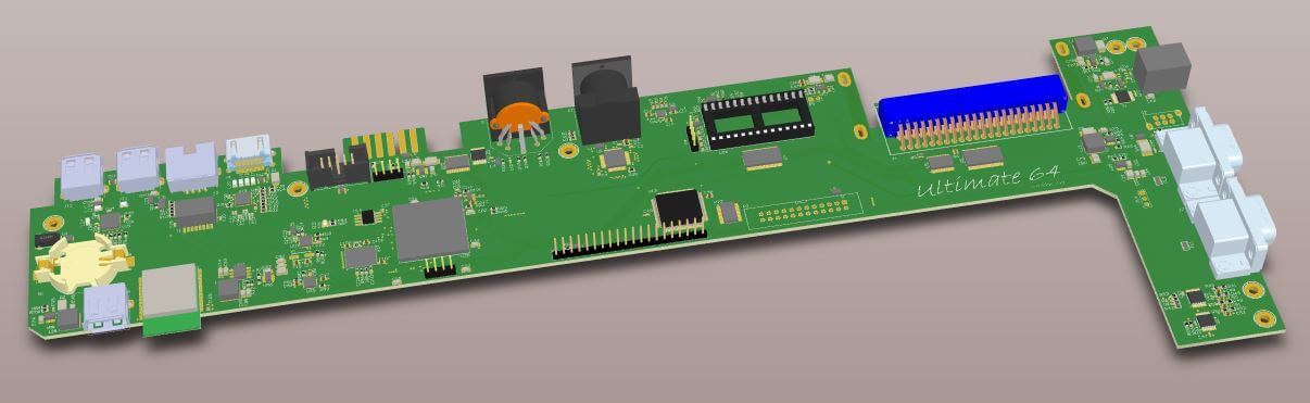 Official announcement of the ULTIMATE-64 C64 replacement motherboard ...