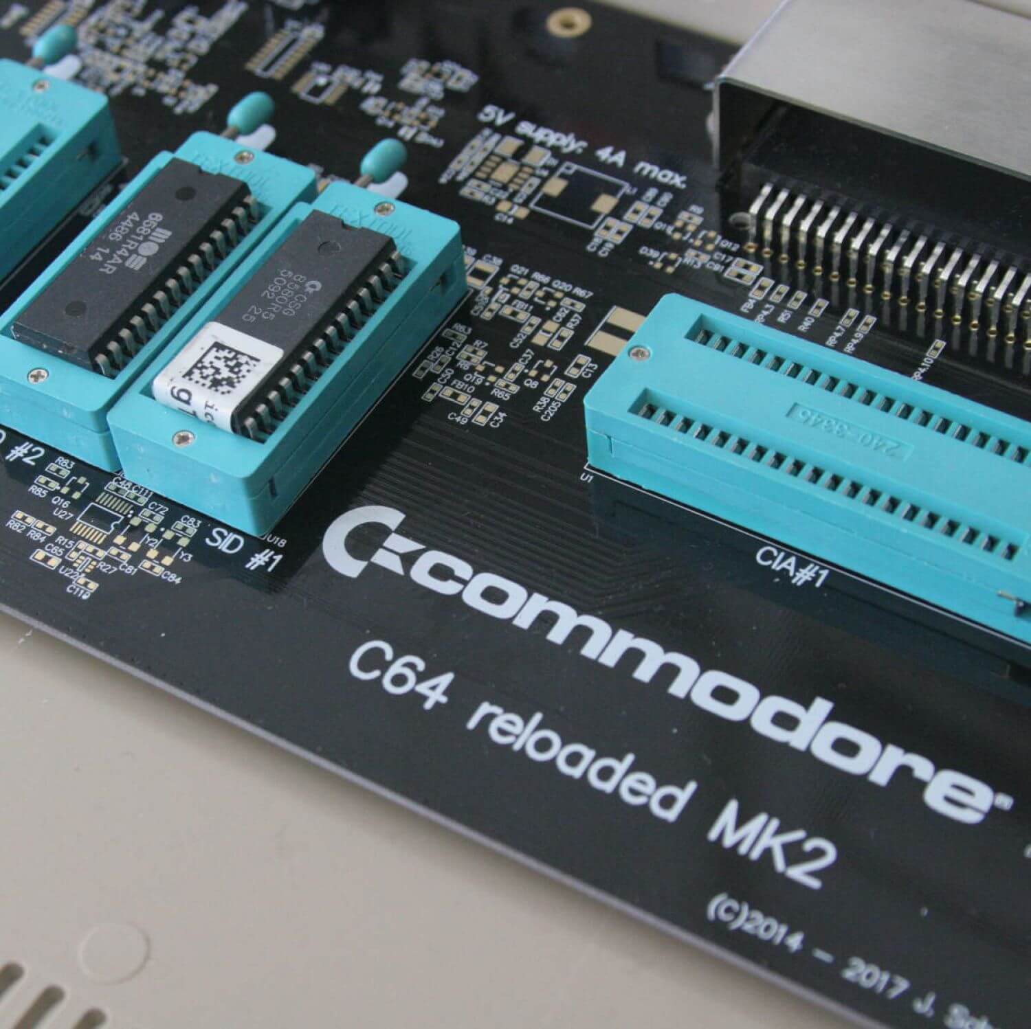Commodore 64 C64 Repair Kit - 8x 4164 RAM + 2x 74LS257 + AM9114 - NOS ICs
